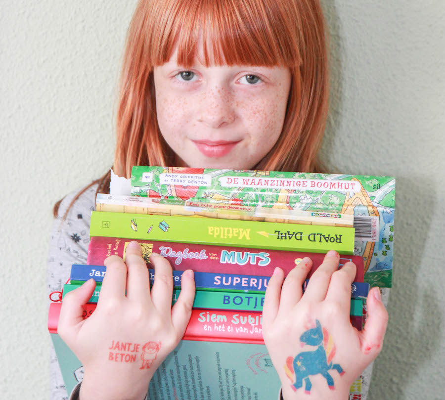 favoriete boeken negen jarig meisje, leuke leesboeken kind 9 jaar, voorleesboeken, kinderboekenweek