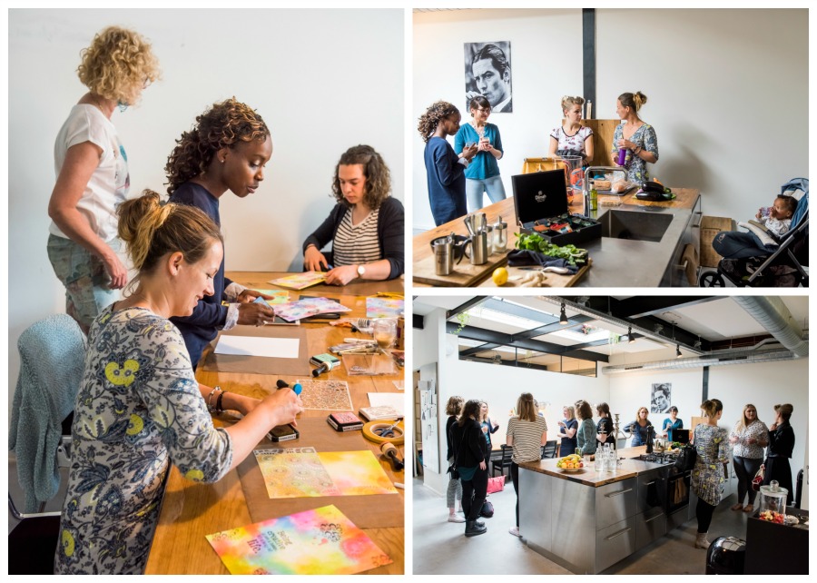 Bloggersevent, bloggersmeeting, #DIYmetViking, DIY met Viking, workshop Amsterdam