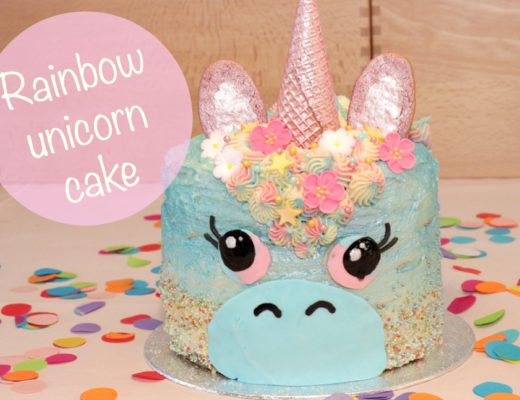 unicorn rainbow cake, regenboogtaart, eenhoorntaart